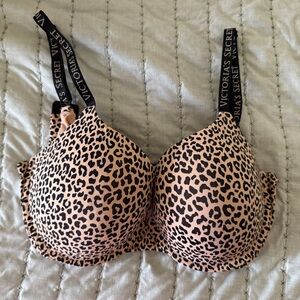 Victoria's Secret  Perfect Shape Leopard Print Bra